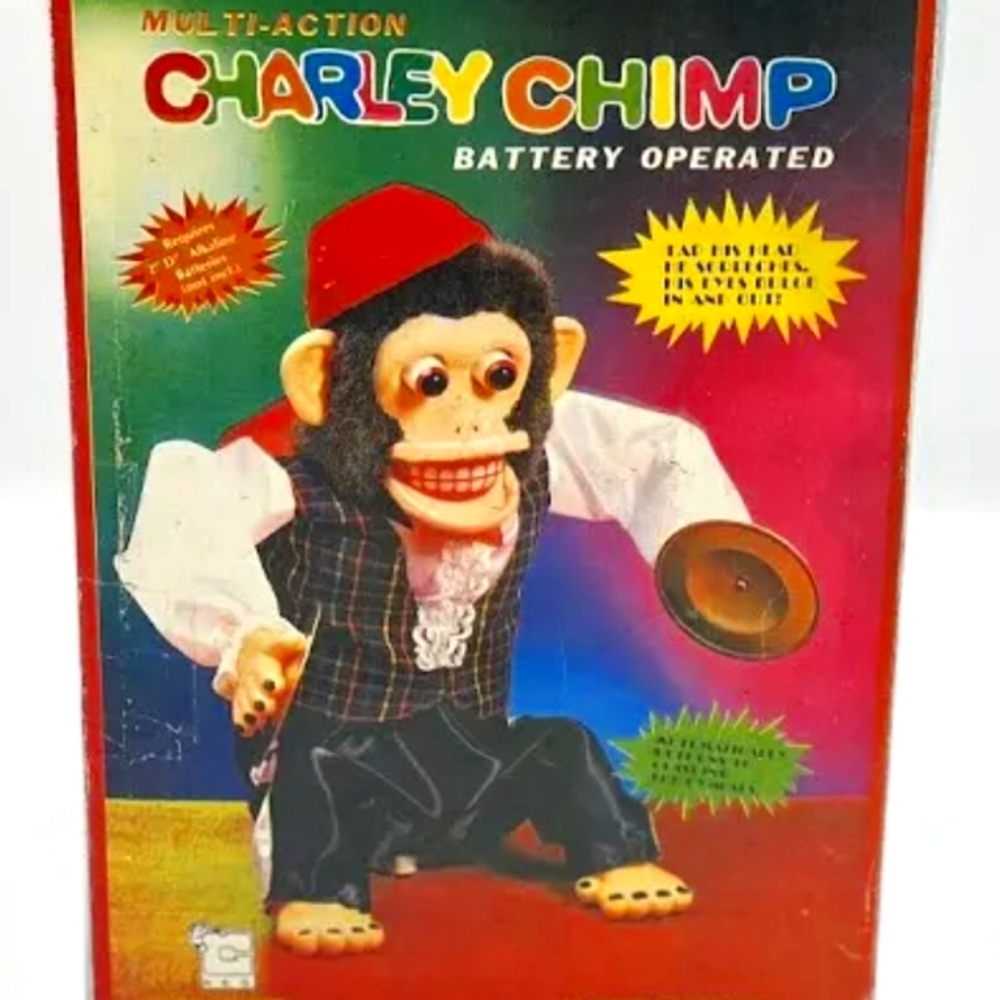 Charlie chimp toy (vintage and original)